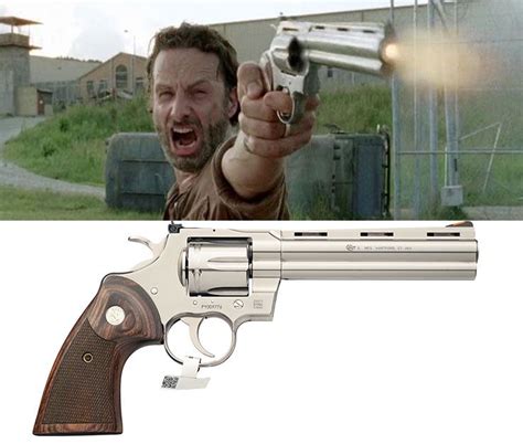 rick grimes gun|rick grimes weapon types.